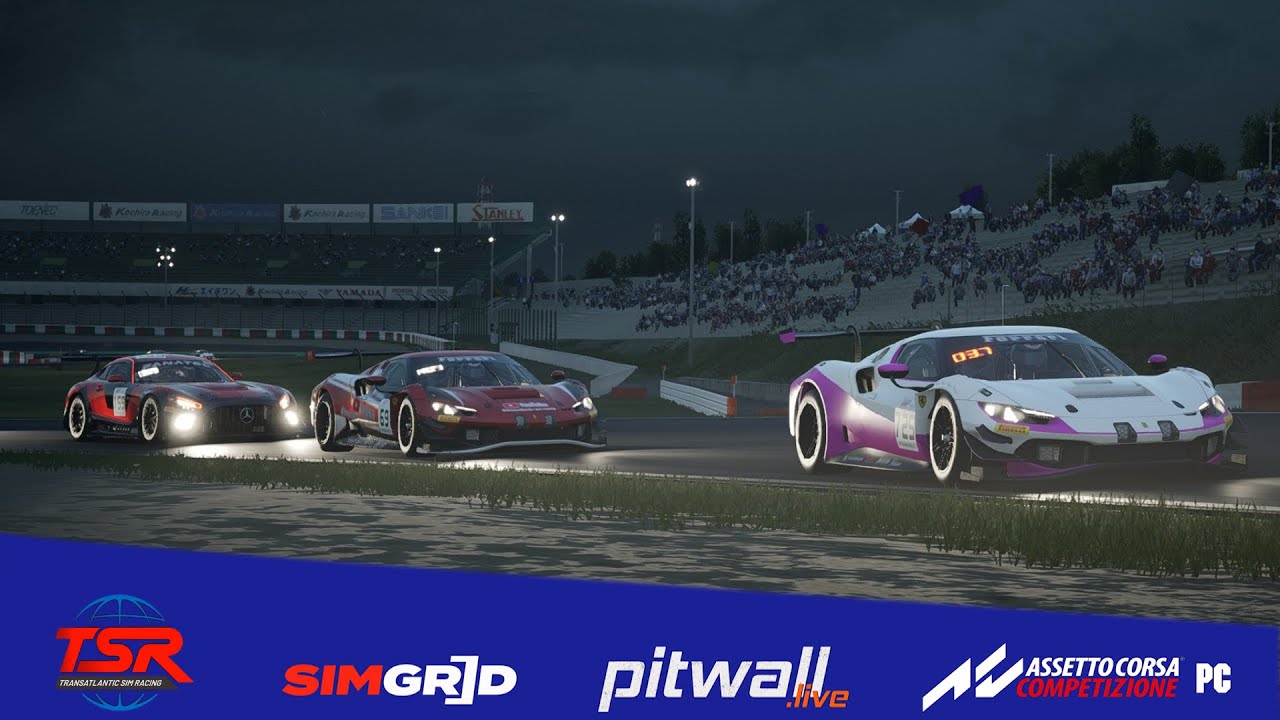 Darkness falls over Suzuka