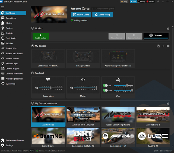 Sim Hub